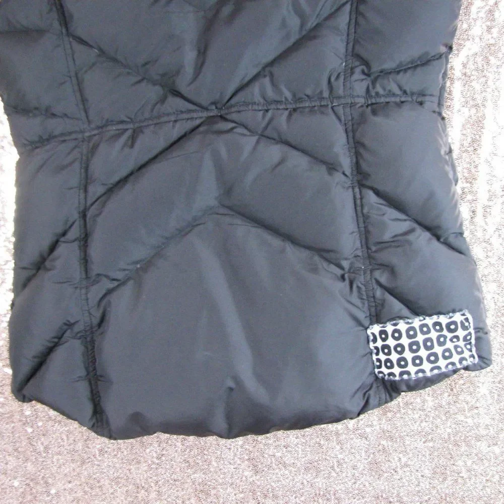 j crew puffer vest M Black